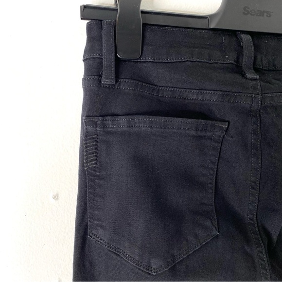 PAIGE Black Verdugo Crop Skinny Pants - Picture 6 of 9